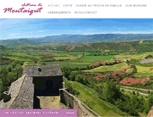 Tablet Screenshot of chateau-de-montaigut.com